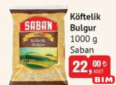 SABAN KÖFTELİK BULGUR 1000 G